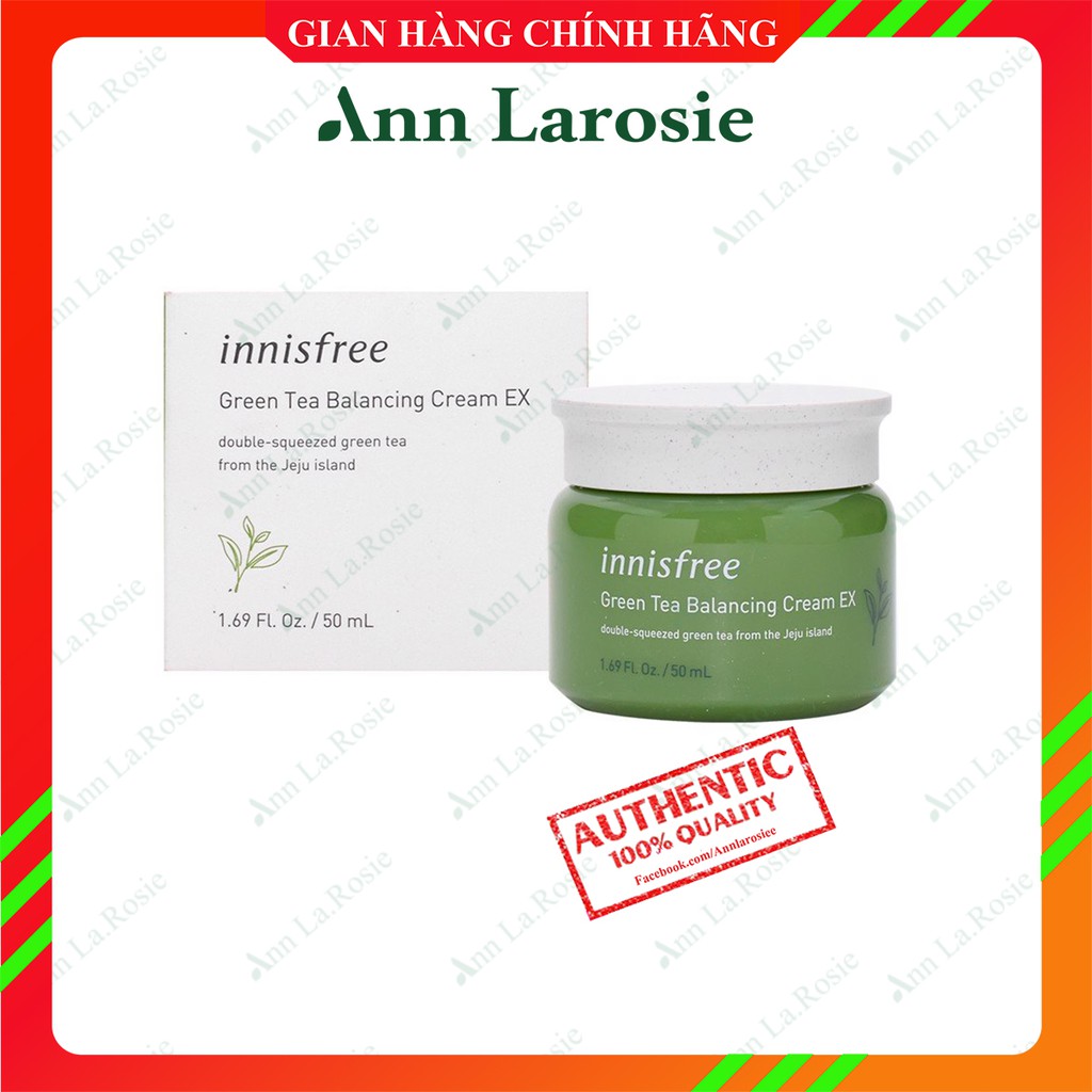 Kem Dưỡng Innisfree Trà Xanh 50ml