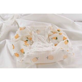 quần cotton hoa quả