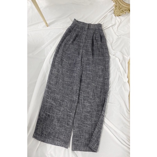 Quần Culottes Quần Lưng Cao Ống Suông. Hình Thật Sản Phẩm Thật