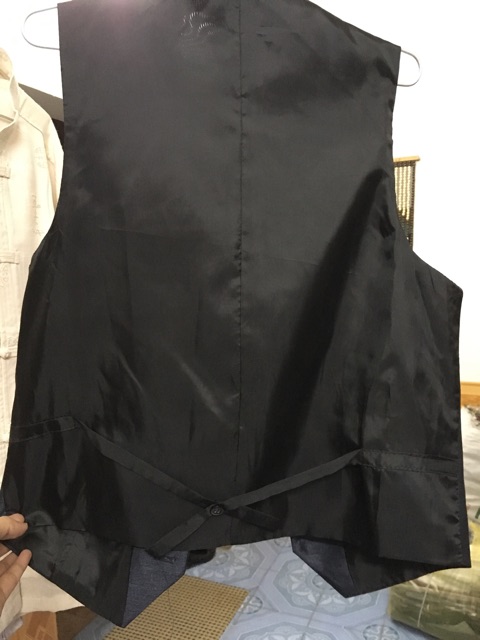 Áo vest ghi lê nam trung niên 3 màu ( đen , kẻ , vàng) hàng đẹp | BigBuy360 - bigbuy360.vn