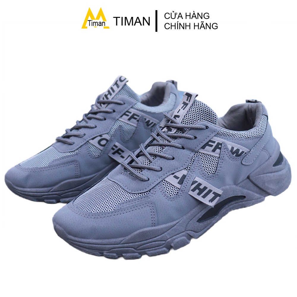 Giày thể thao nam sneaker chính hãng TIMAN TF05 cao cấp bền bĩ bảo hành 1 năm