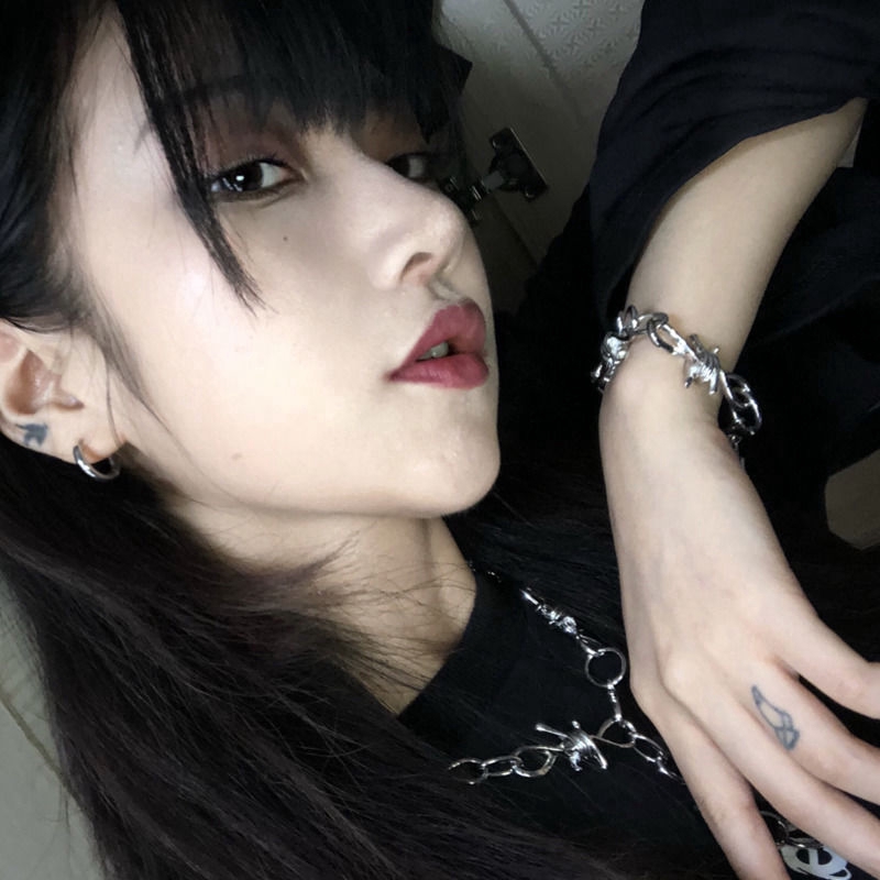 Dây Chuyền Thời Trang Phong Cách Hip Hop Hàn Quốc