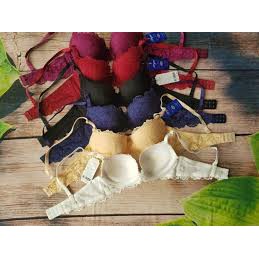 Áo lót Boya ren mút mỏng dày 1cm,  có gọng