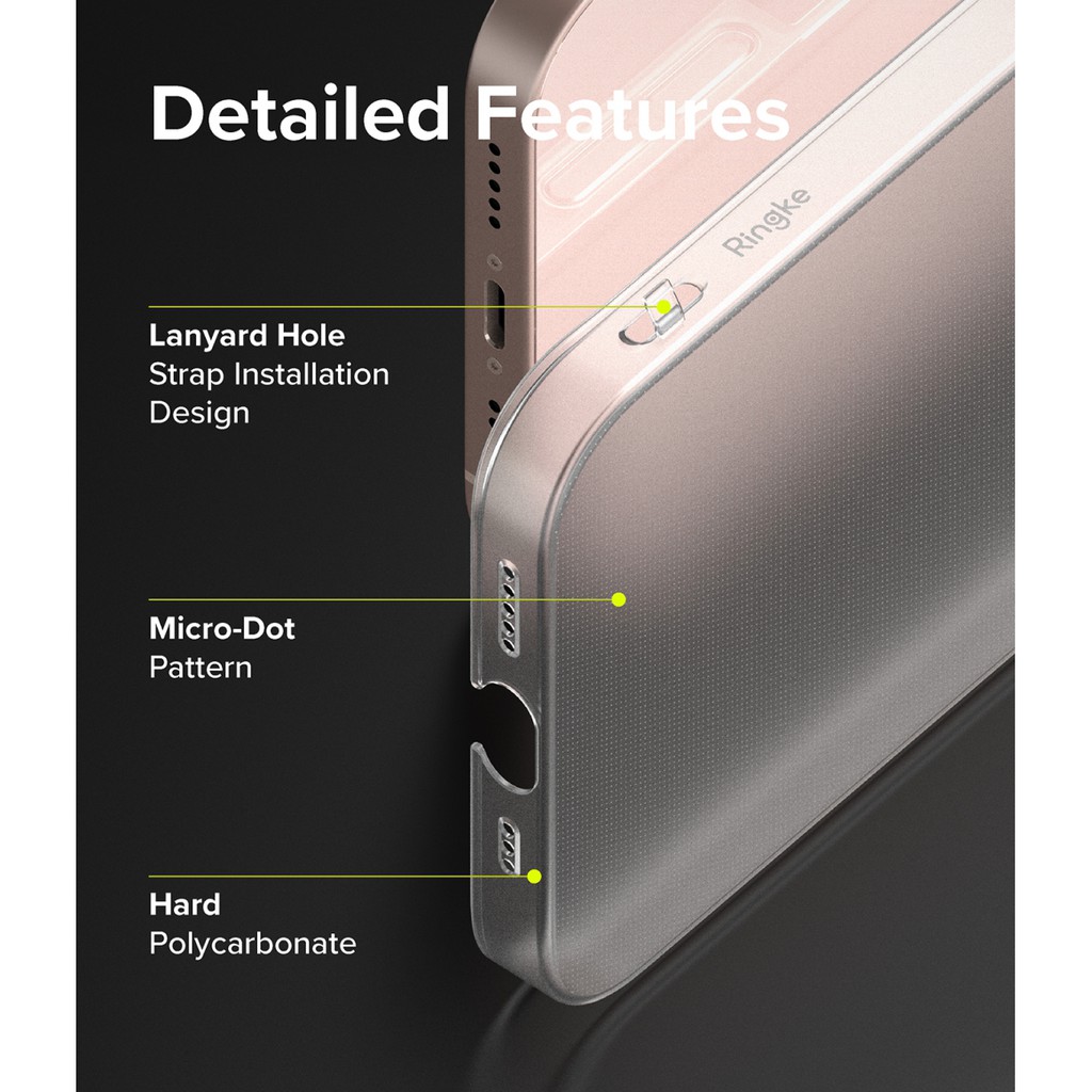 Ốp lưng Ringke Slim iPhone 14 Pro Max/ 14 Pro/ 13 Pro Max/ 13 Pro/ 13/ 13 mini - Nhập khẩu Hàn Quốc