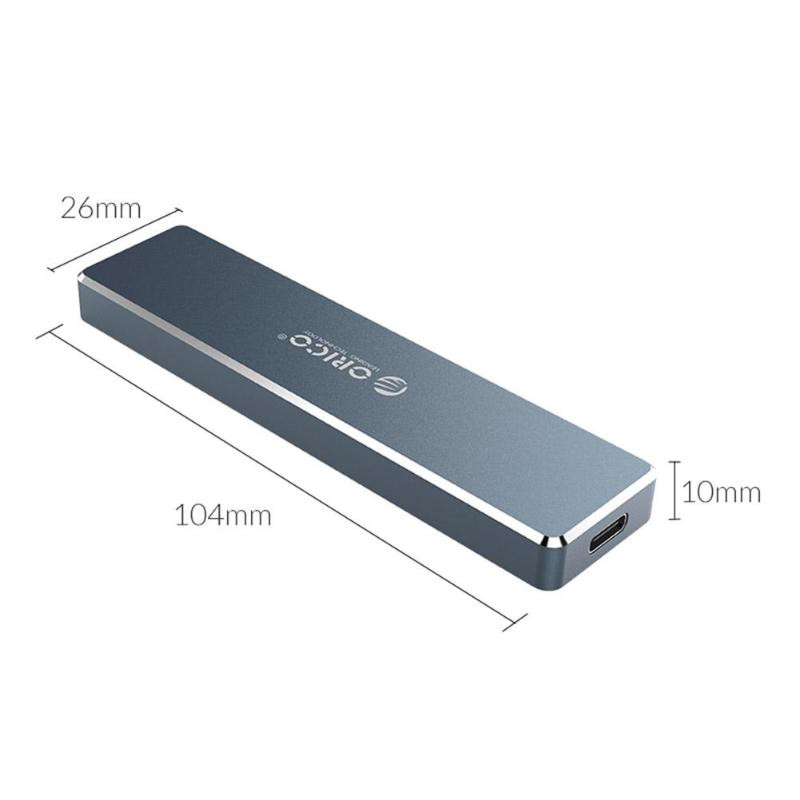 Vỏ Ổ Cứng Ngoài Orico Ssd Ngff M.2 Usb3.1 5gbps 2tb 2230 2242 2260 2280 M.2 Ssd