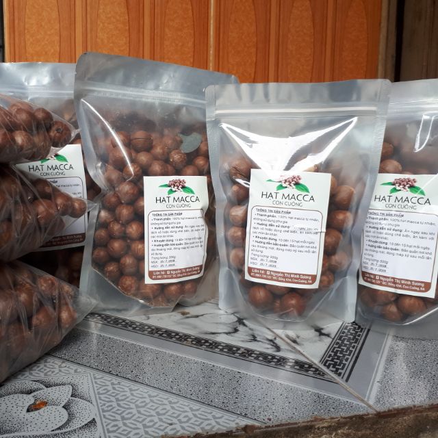 500g macca sấy nứt