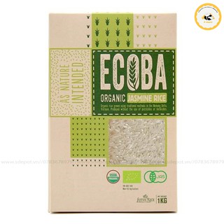 Gạo Organic Jasmine Rice Gạo Ngọc Mễ Hữu Cơ LOTUSRICE 1kg