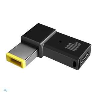 Đầu chuyển đổi type C vuông góc 100W PD LENOVO cho laptop
