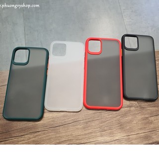 Ốp chống sốc ROCK GUARD NHÁM viền màu Cho iPhone 11/ 11 pro/ 11 pro max
