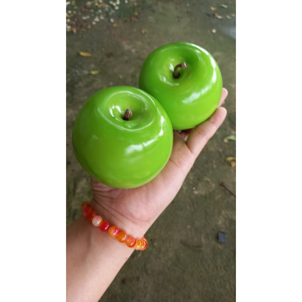 1 Trái táo giả - trái cây giả - Hương Flower