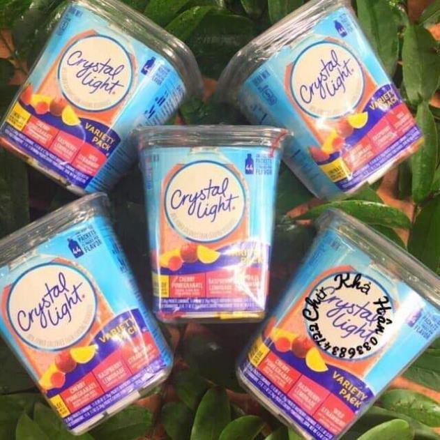 ✅Healthy✅  Crystal light gói pha nước vị trái cây rất ngon