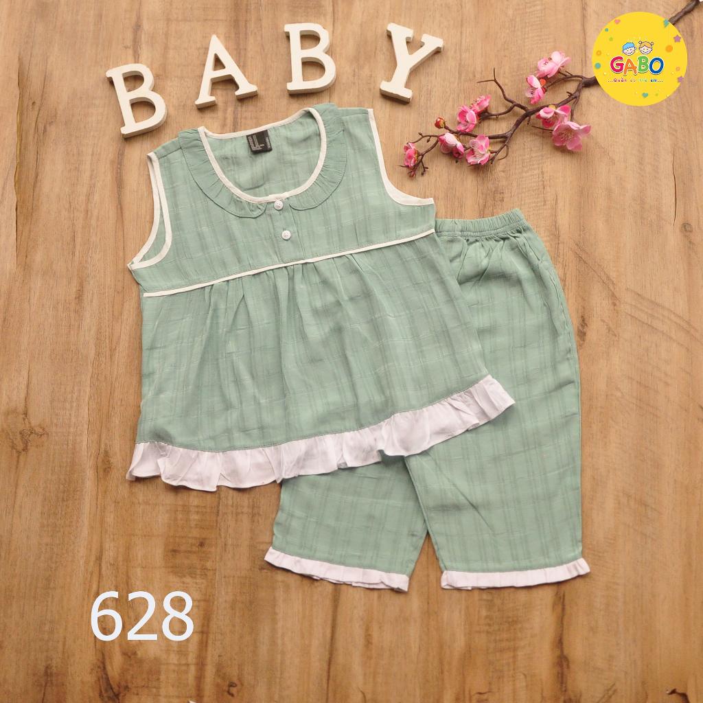 Bộ lửng lụa phối bèo F21 xuất khẩu