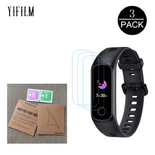 YIFILM Set 3 Miếng Dán Màn Hình Chống Sốc Bằng TPU HD Mềm Trong Suốt Cho Đồng Hồ Thông Minh Huawei Honor Band 5i 5i