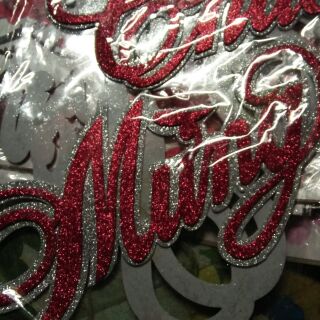 Chữ xốp chúc mừng năm mới