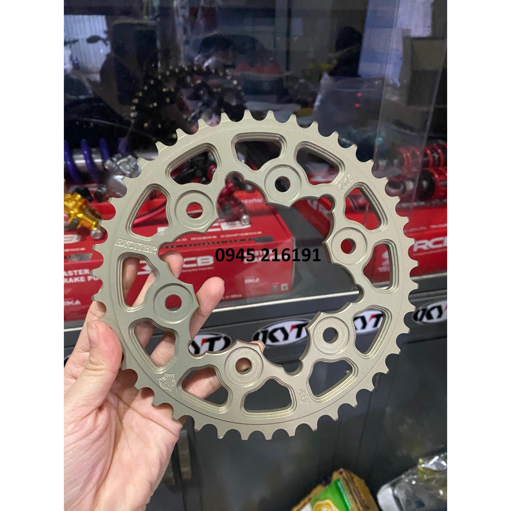 DĨA NHÔM 7075 ANODE EXCITER 150 VÀ HONDA WINNER/X