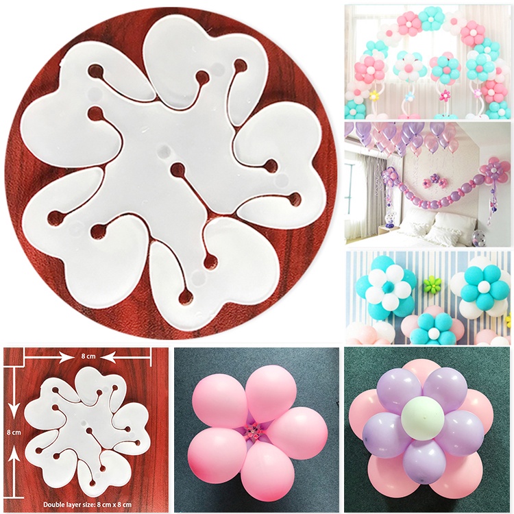 Bộ 10 Vòng Kẹp Bong Bóng Trang Trí Tiệc