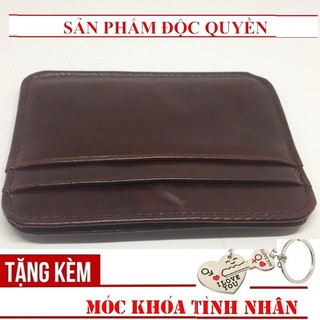 Ví Nam Mini Đựng Thẻ ATM | Ví Da Bò Thật 100% | Ví Thủ Công Handmade