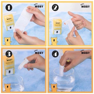 RƠ LƯỠI MOBY 50 MIẾNG CHO BÉ CHÍNH HÃNG