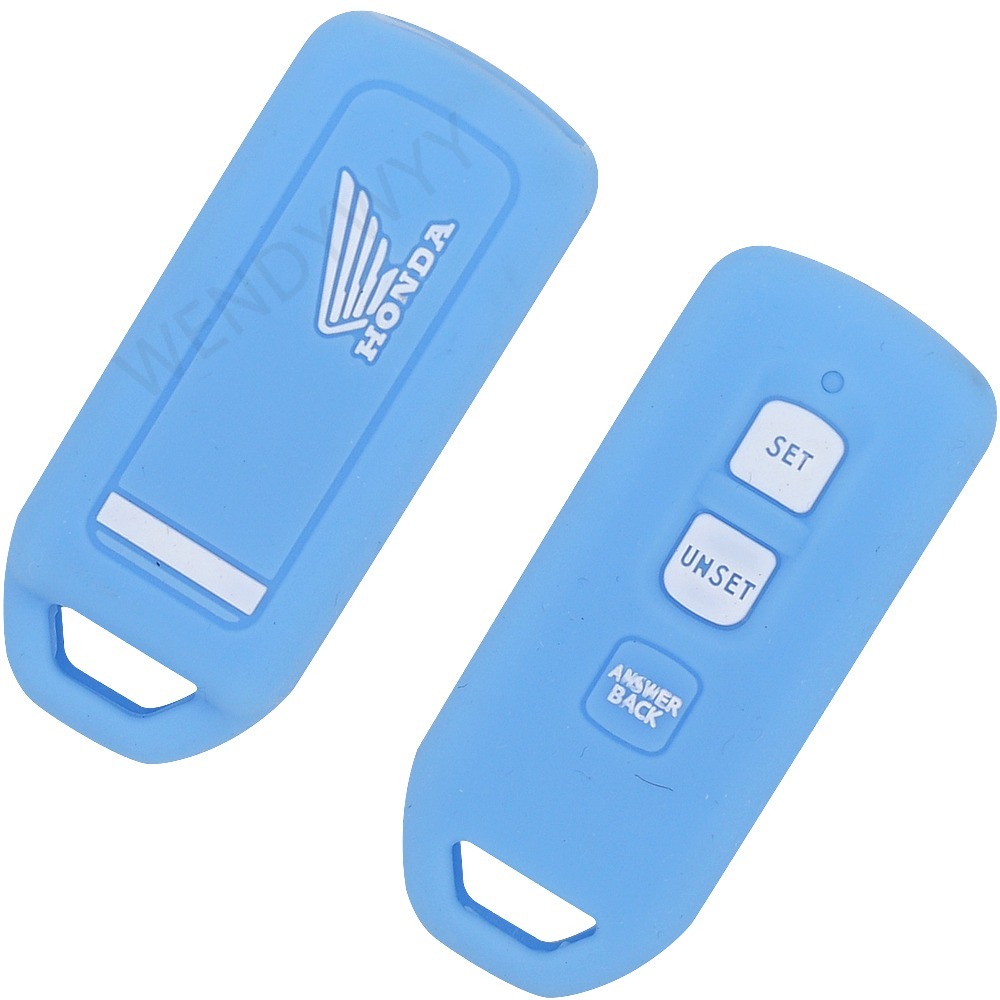 Vỏ Bọc Chìa Khóa Điều Khiển Từ Xa 3 Nút Bằng Silicone Cho Xe Máy Honda Scoopy Vario 125