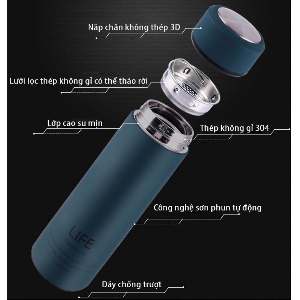 Bình giữ nhiệt Inox 304 giá rẻ 500 ml, Bền, Rẻ, Đẹp, Chất Lượng, phù hợp tập Yoga, Gym, Dynamite Shop | BigBuy360 - bigbuy360.vn