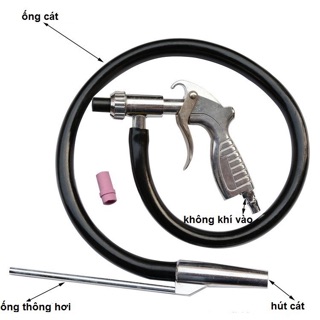 Bộ phun cát dùng khí nén