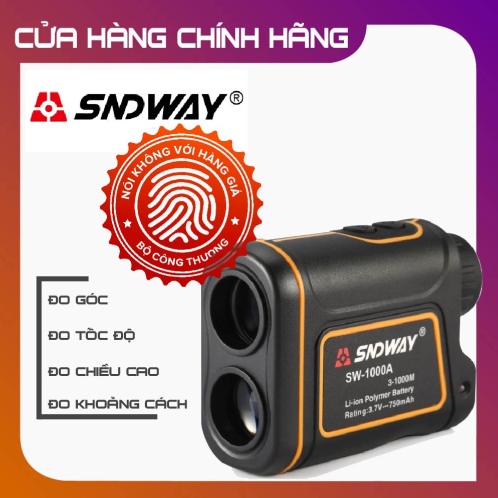 Ống nhòm đo khoảng cách đánh gold SNDWAY 600A 1000A