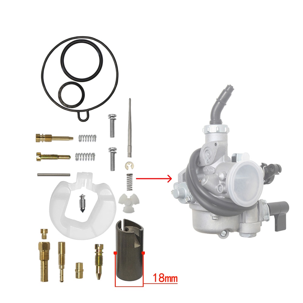 Bộ Chế Hòa Khí Thân Bướm Ga Cho Xe Đua wave 125x / dream125 / wave 125 / Krisma / supra x125 / xrm125 / fu neo