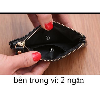 VÍ DA BÒ MINI CHẤT MỀM XỊN VMN01