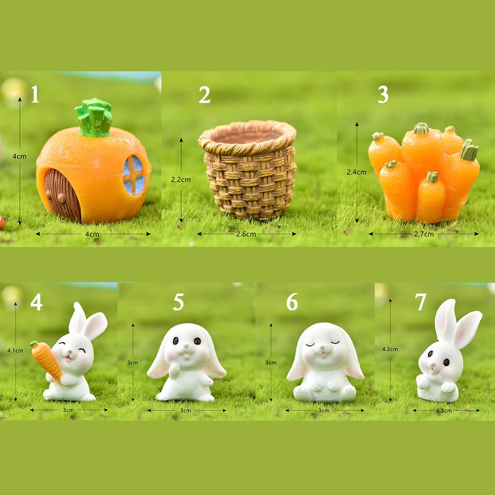 EPOCH Mô Hình Củ Cà Rốt Mini Dễ Thương Trang Trí Vườn