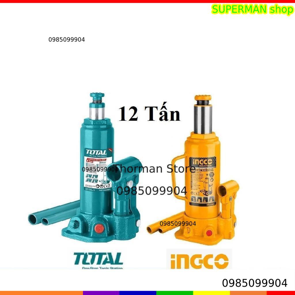 12 tấn Con đội thủy lực Ignco HBJ1202 Total THT109122 kích đội 12 tấn