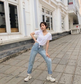 Áo thun cột gút Petite knot SODA POP