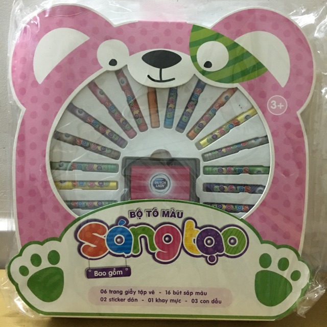 Bộ tô màu sáng tạo Dutch Lady