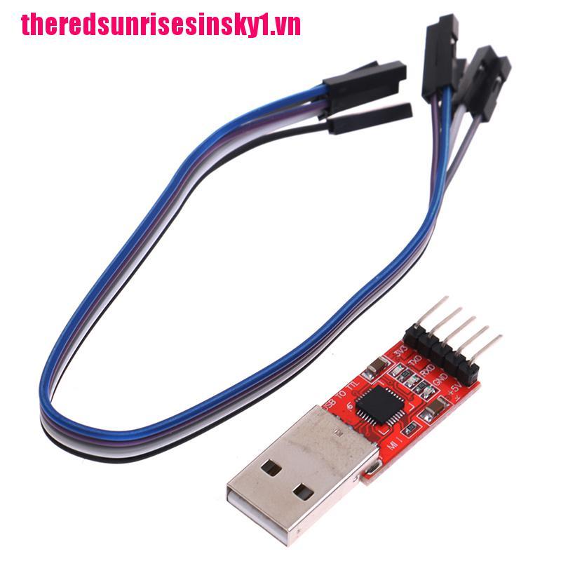 【3C】 CP2102 T1 3.3v to ttl uart module serial converter download usb drive wire brush