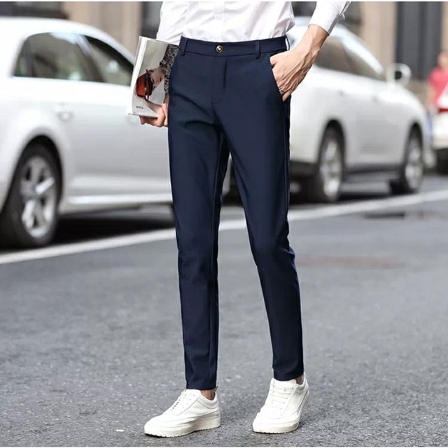 Quần Tây nam vải co giãn đi làm đi học big size người lớn trẻ em | BigBuy360 - bigbuy360.vn