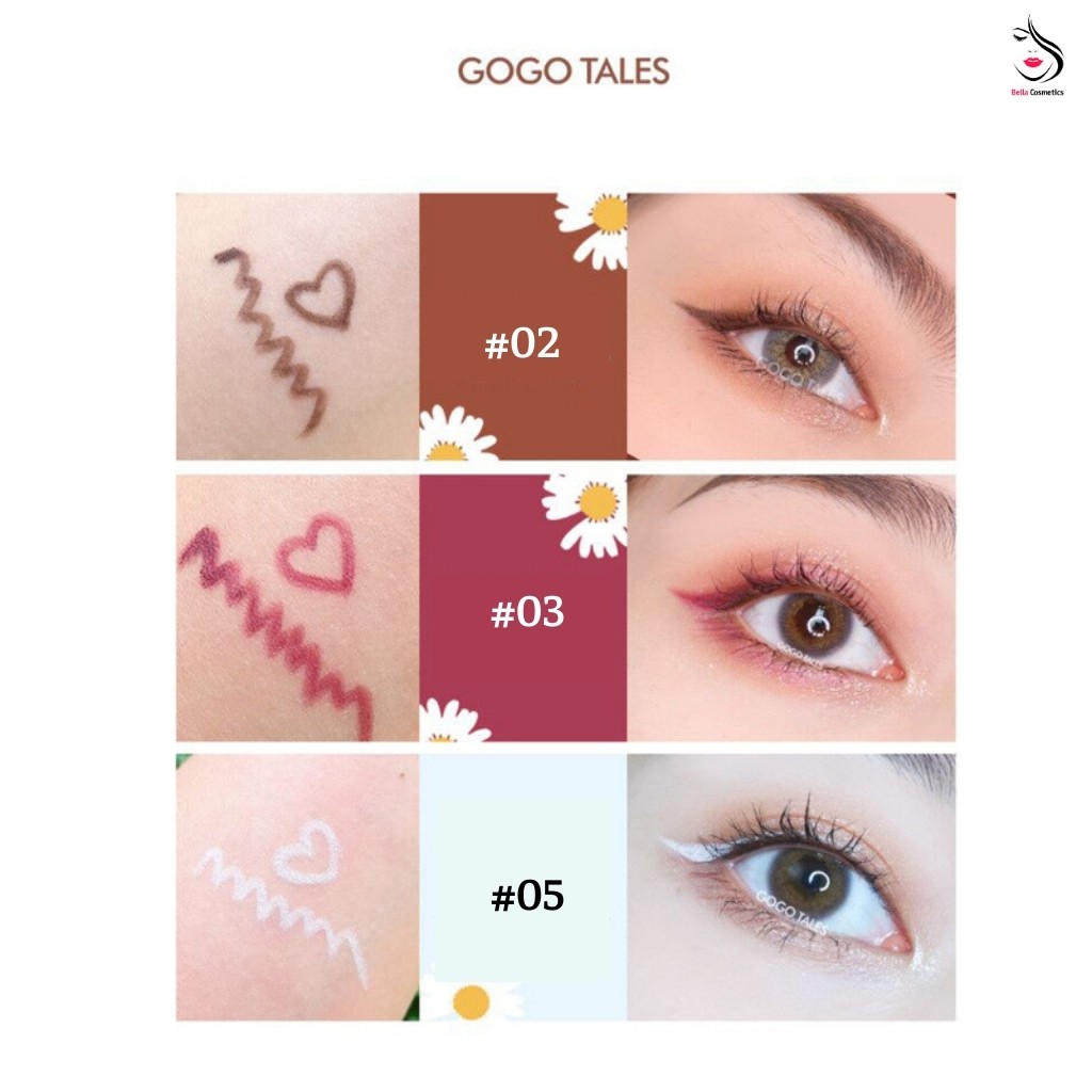 Chì Kẻ Măt GOGO TALES Hoa Cúc Nhiều Màu | BigBuy360 - bigbuy360.vn