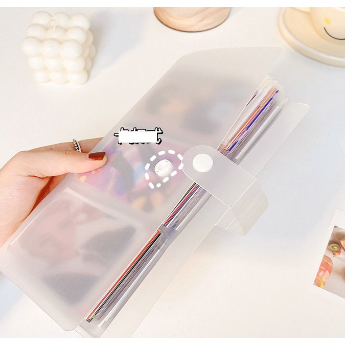 Sổ đựng card lomo 6*9 cm, album ảnh kpop trong suốt