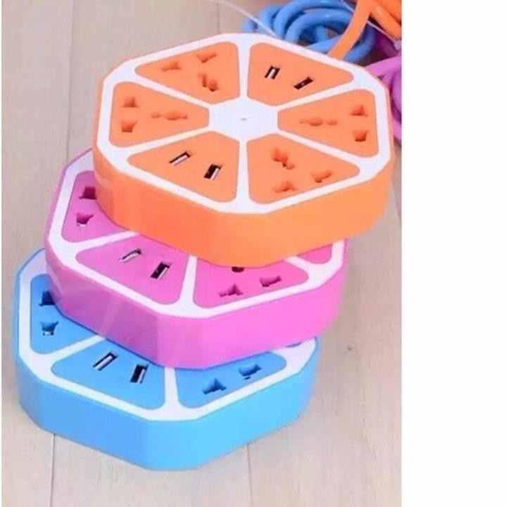 Combo 5 Ổ cắm điện hình lát cam kèm cồng USB tiện lợi cho gia đình, ổ cắm điện thông minh