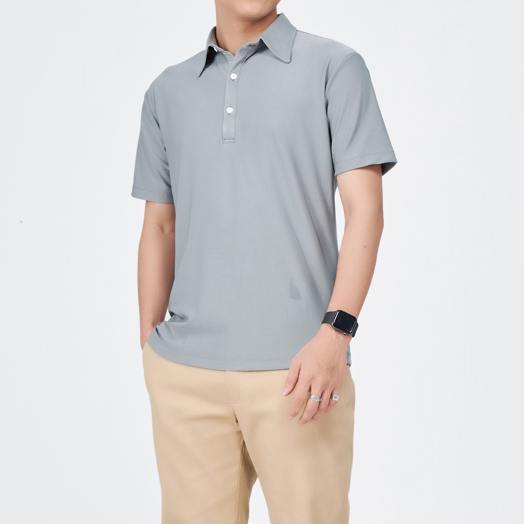 Áo Polo Nam ROUGH Outfit Phối Vai, Chất Cotton Cá Sấu, Không Bai Dão, Không Phai Màu | BigBuy360 - bigbuy360.vn