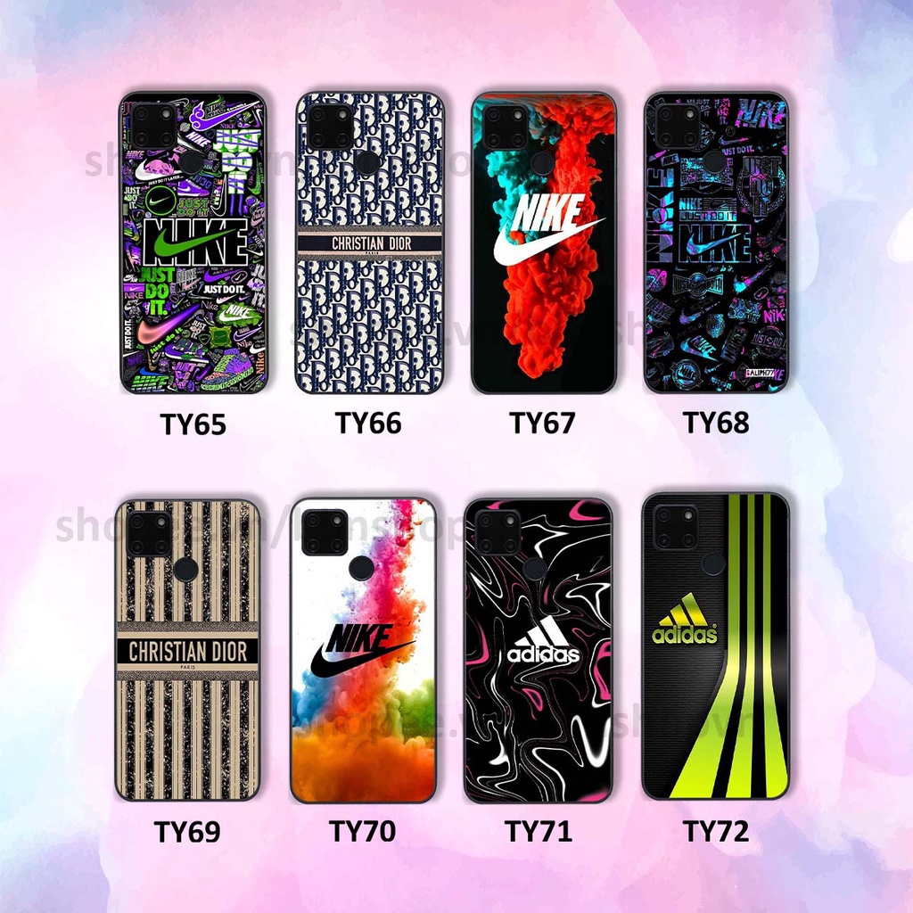 Ốp Realme C20 / C21Y in hình thương hiệu nhiều màu sắc thể thao cá tính thời trang