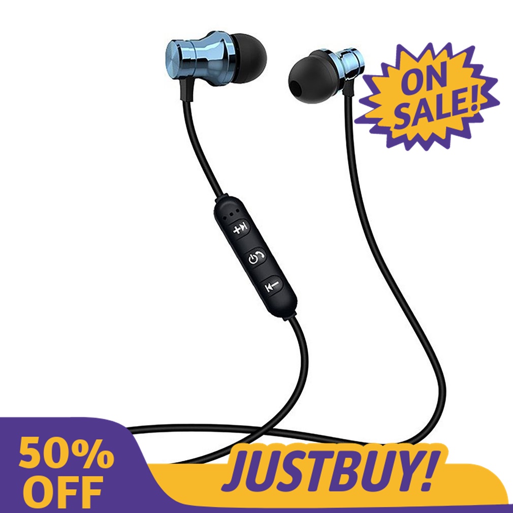 🤩Justbuy🤩 XT11 Tai nghe thể thao Tai nghe thể thao không dây âm thanh nổi thông minh có từ tính Tai Nghe Bluetooth Không Dây Tai Nghe Không Dây Bluetooth Gaming Thể Thao Đeo Quàng Choàng Cổ