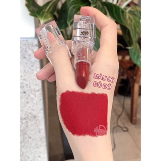 Son thỏi lì siêu mịn môi DOLLY VARIETY [Màu Đỏ đô]
