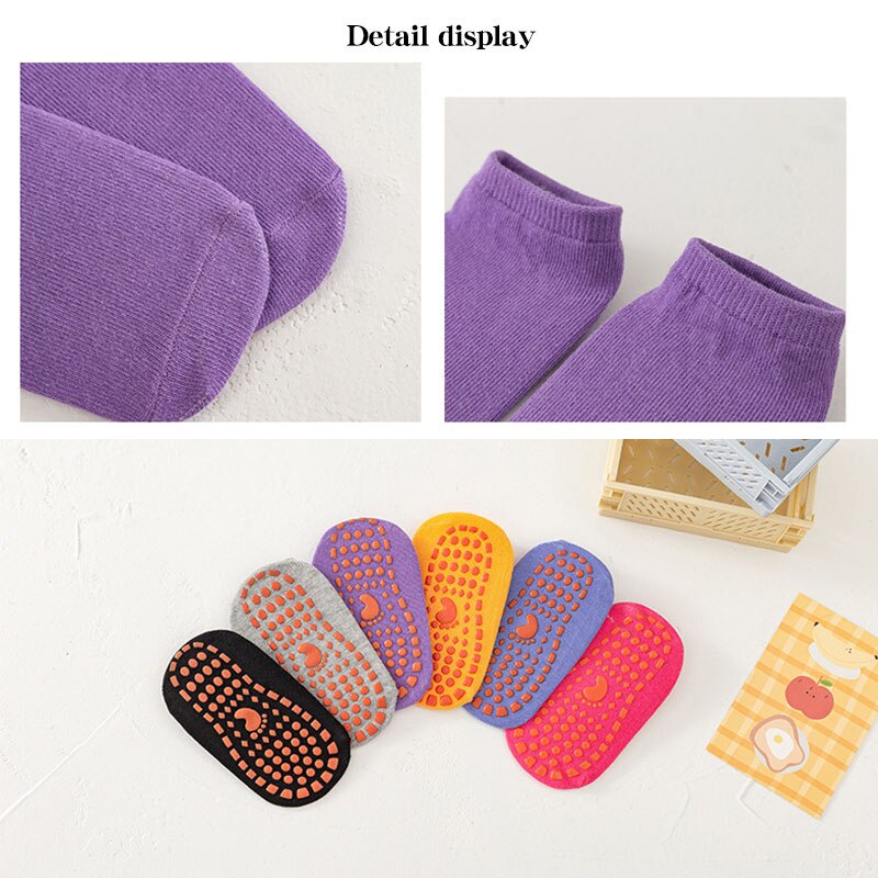 Vớ Giữ Ấm Bằng Silicon Chống Trượt Thời Trang Đơn Giản Cho Bé 1-4 Tuổi