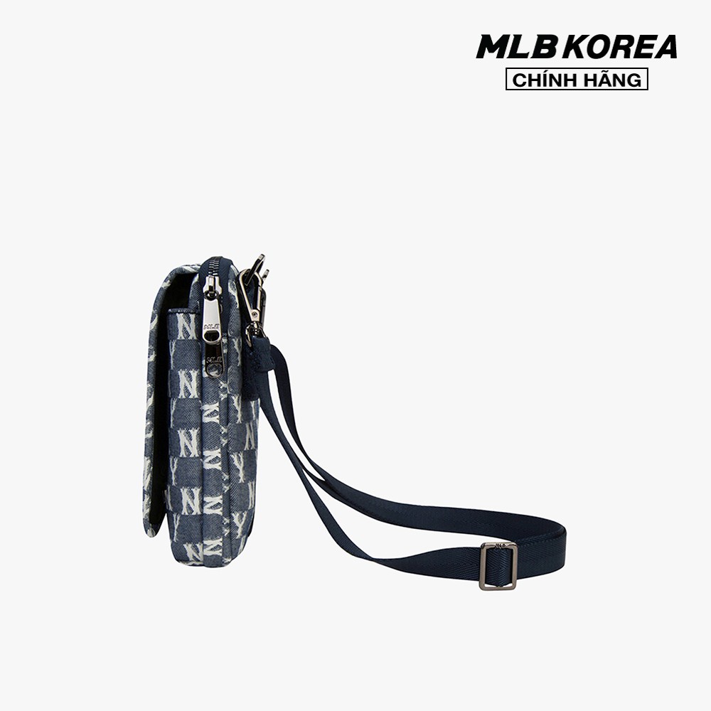 MLB - Túi đeo chéo chữ nhật Monogram Jacquard 32BGDD111-50N