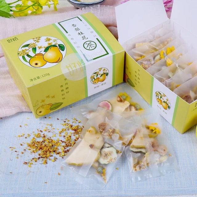 Trà tuyết lê hoa mộc 10 gói 100gr