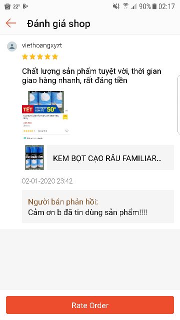 KEM BỌT CẠO RÂU FAMILIAR MENTHOL 300g