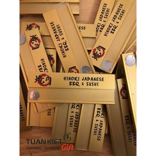 Bảng tên nhân viên thay tên nam châm - ghim cài