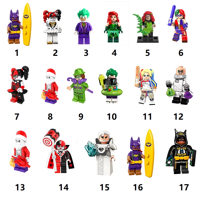 Lego Bộ Lắp Ráp Mô Hình Nhân Vật Joker Harley Quinn