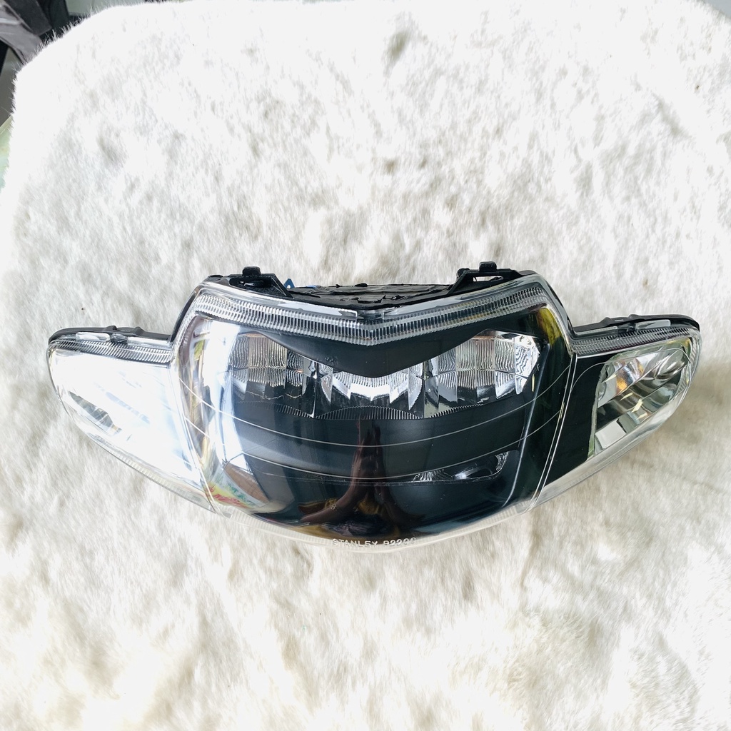 Đầu Đèn Chóa Led 2 tầng xe Wave ZX Wave Nhỏ Wave100. Tim màu trắng như hình