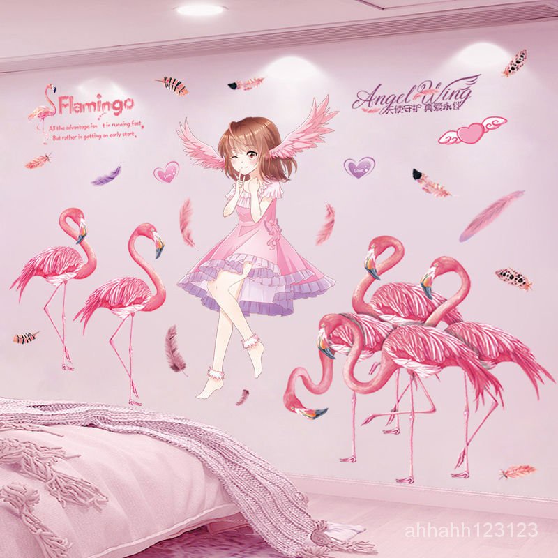 Giấy Dán Tường Trang Trí Phòng Ngủ Cho Bé Gái