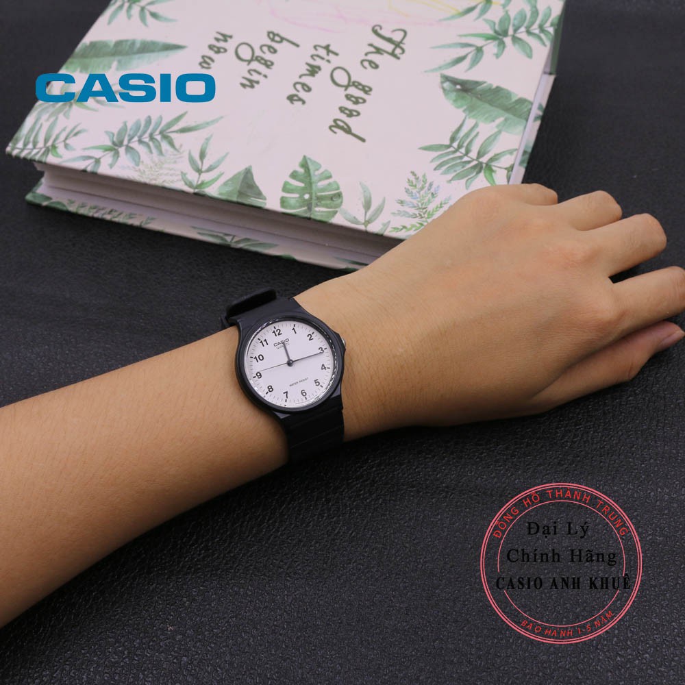 Đồng hồ Unisex Casio MQ-24-7BLDF dây nhựa